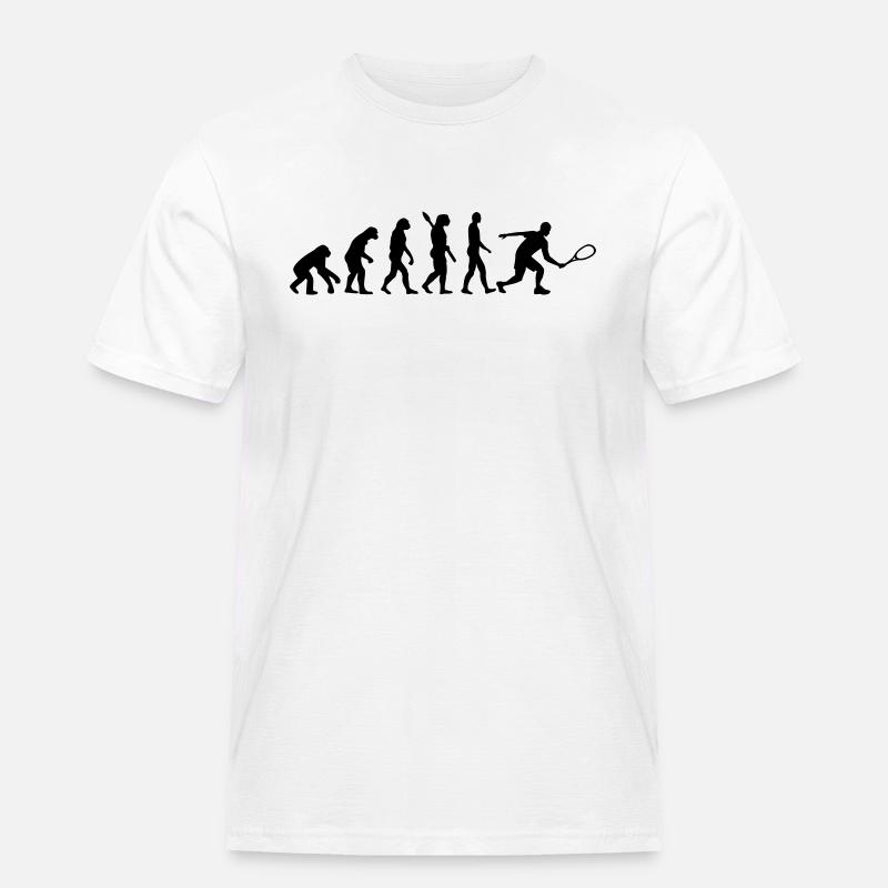 Evolution Squash - Men's Workwear T-Shirt - white