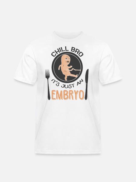 Schwarzer Humor Provokant - Männer Workwear T-Shirt - Weiß