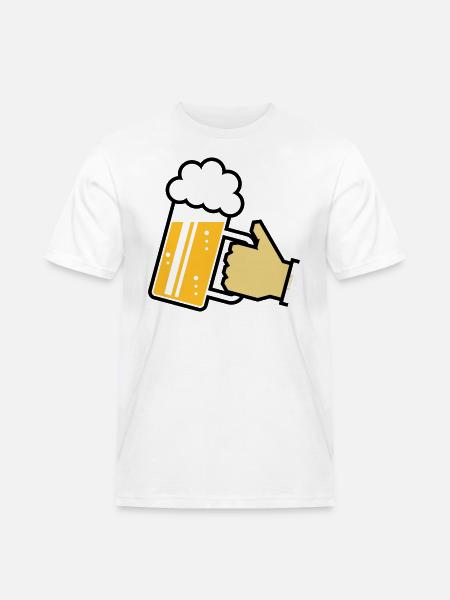 XGruß from Bavaria (L3) - Men's Workwear T-Shirt - white