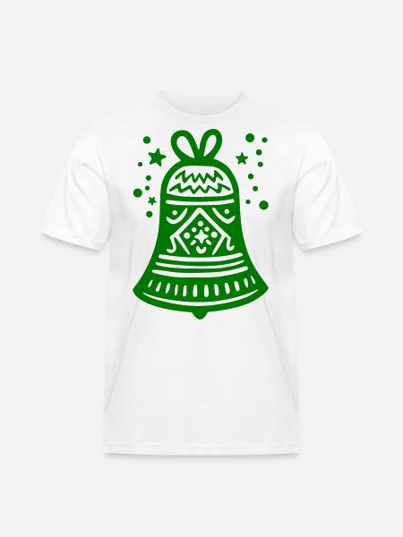 Bell Christmas Bell - Men's Workwear T-Shirt - white