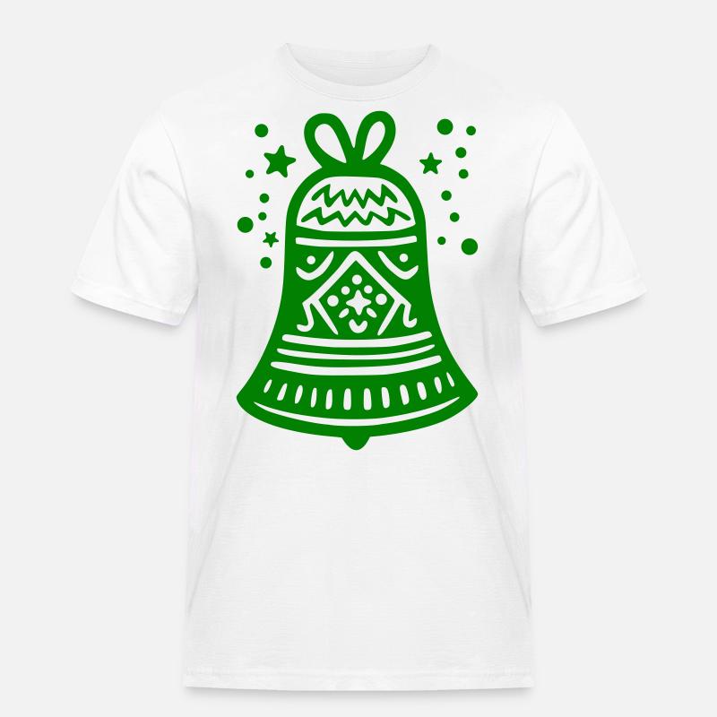 Glocke Weihnachtsglocke - Männer Workwear T-Shirt - Weiß