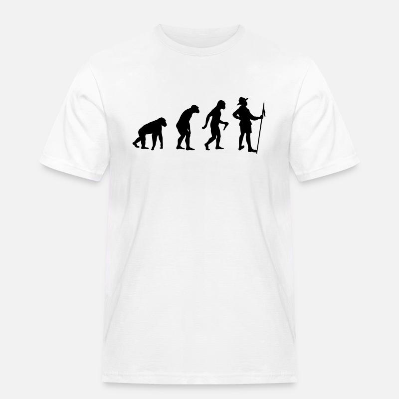 Scout Evolution - Männer Workwear T-Shirt - Weiß