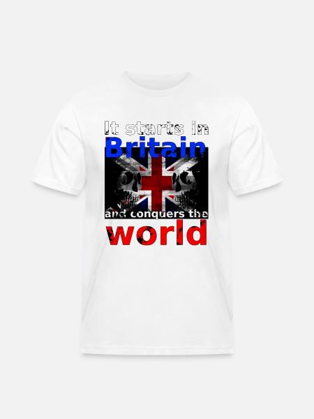 Britain - Men's Workwear T-Shirt - white