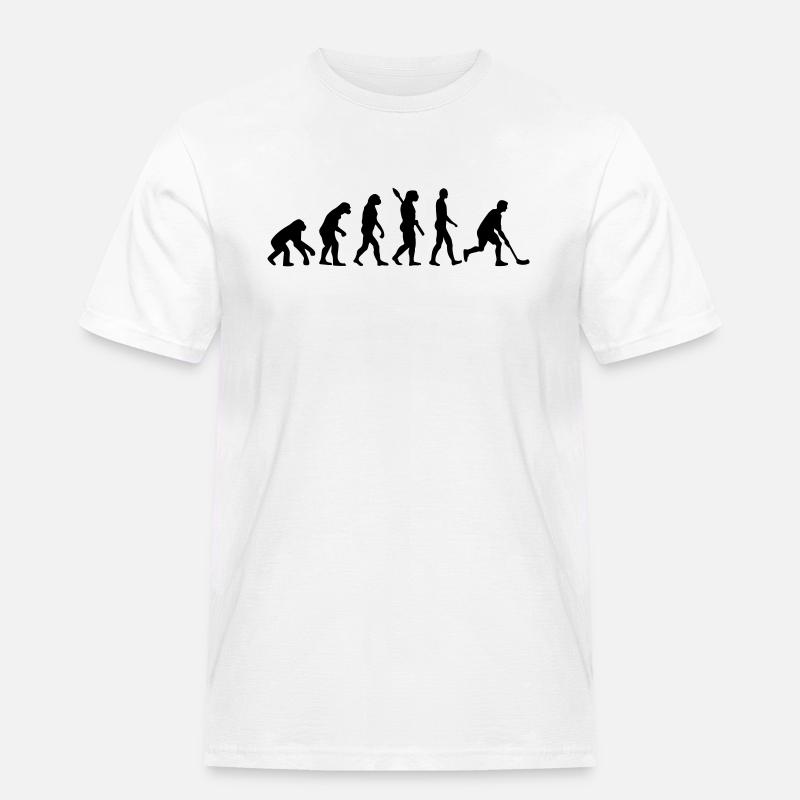 Floorball Evolution - Men's Workwear T-Shirt - white