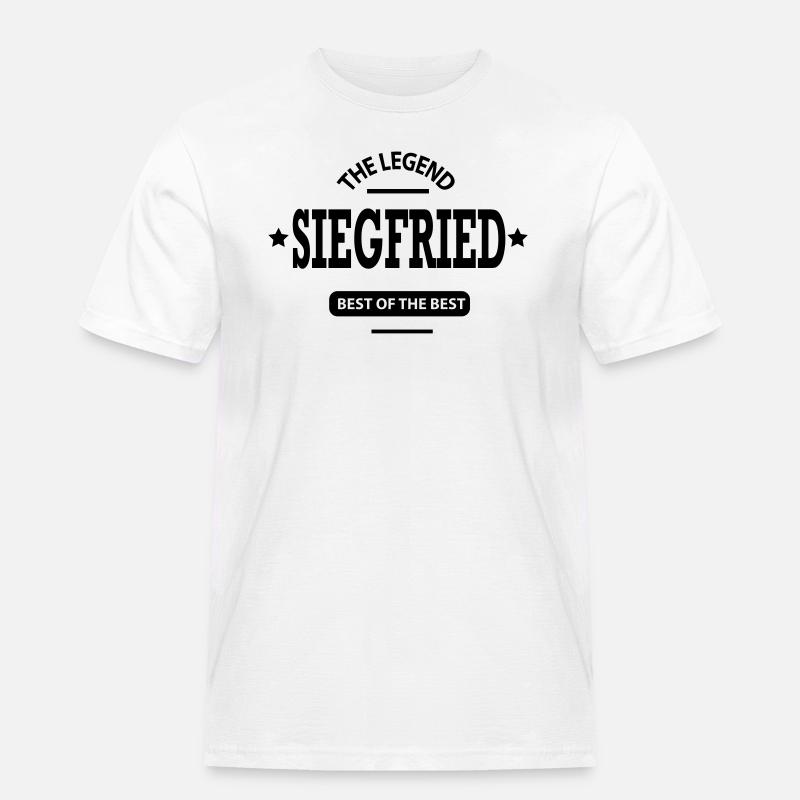 siegfried - Männer Workwear T-Shirt - Weiß