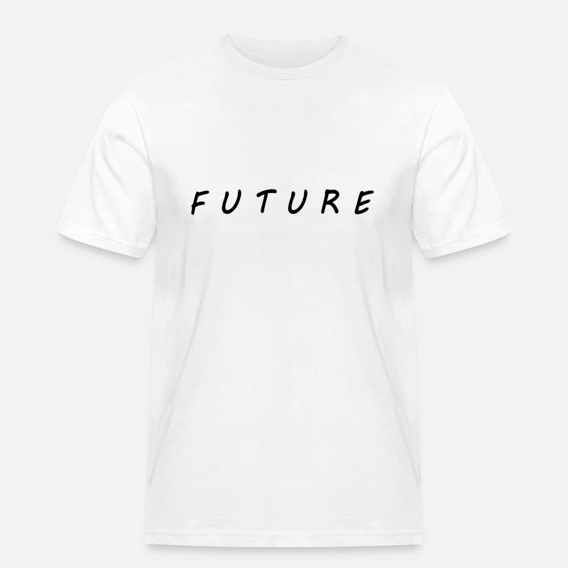 Future - Männer Workwear T-Shirt - Weiß