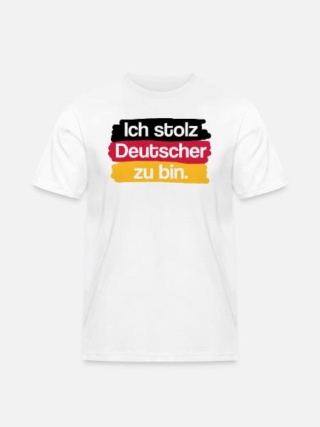 I'm proud to be German. - Men's Workwear T-Shirt - white