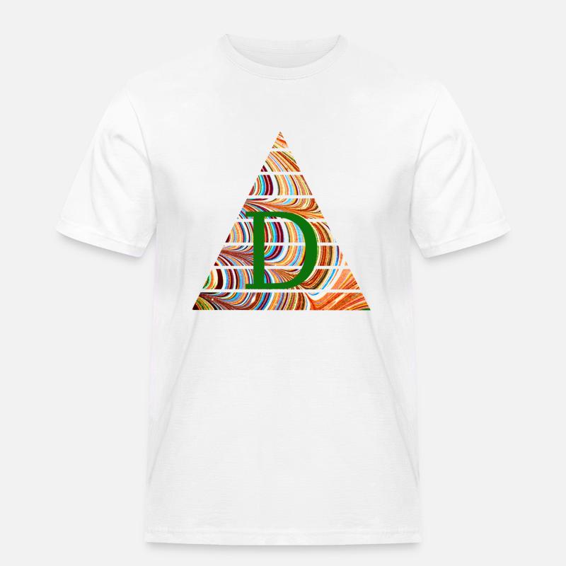 Triangle E 56 D - Men's Workwear T-Shirt - white