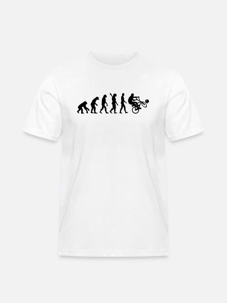Evolution Cycle ball - T-shirt Workwear homme - blanc