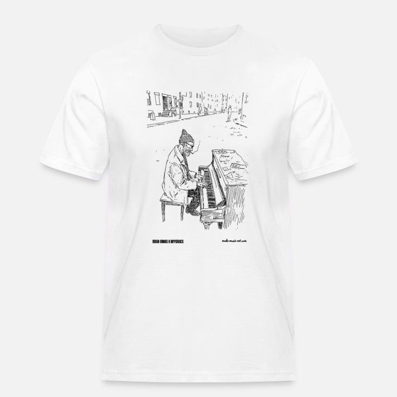 differnce - Men's Workwear T-Shirt - white