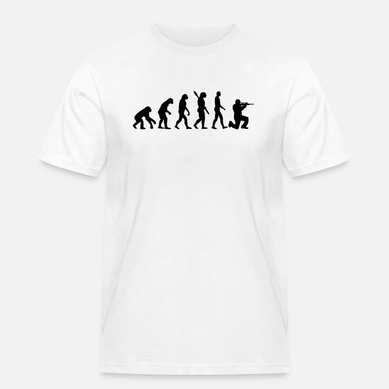 Evolution Airsoft - Men's Workwear T-Shirt - white