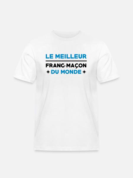 Franc-Maçonnerie / Franc Maçonnerie / Franc Maçon - T-shirt Workwear homme - blanc