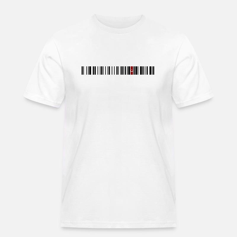 Niğde - Männer Workwear T-Shirt - Weiß