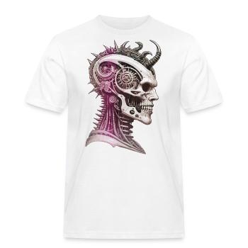 The age of madness - Männer Workwear T-Shirt - Weiß - Vorne - AI Model Male 185 dark (185cm)