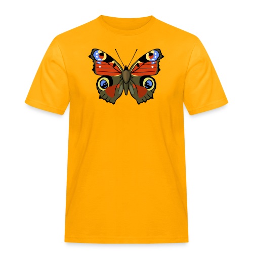 vlinder1_d - Mannen Workwear T-shirt