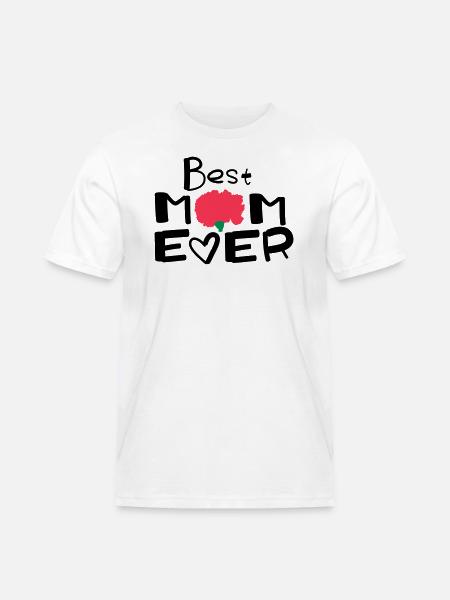 Happy Mothers Day lettering 2 - Men's Workwear T-Shirt - white