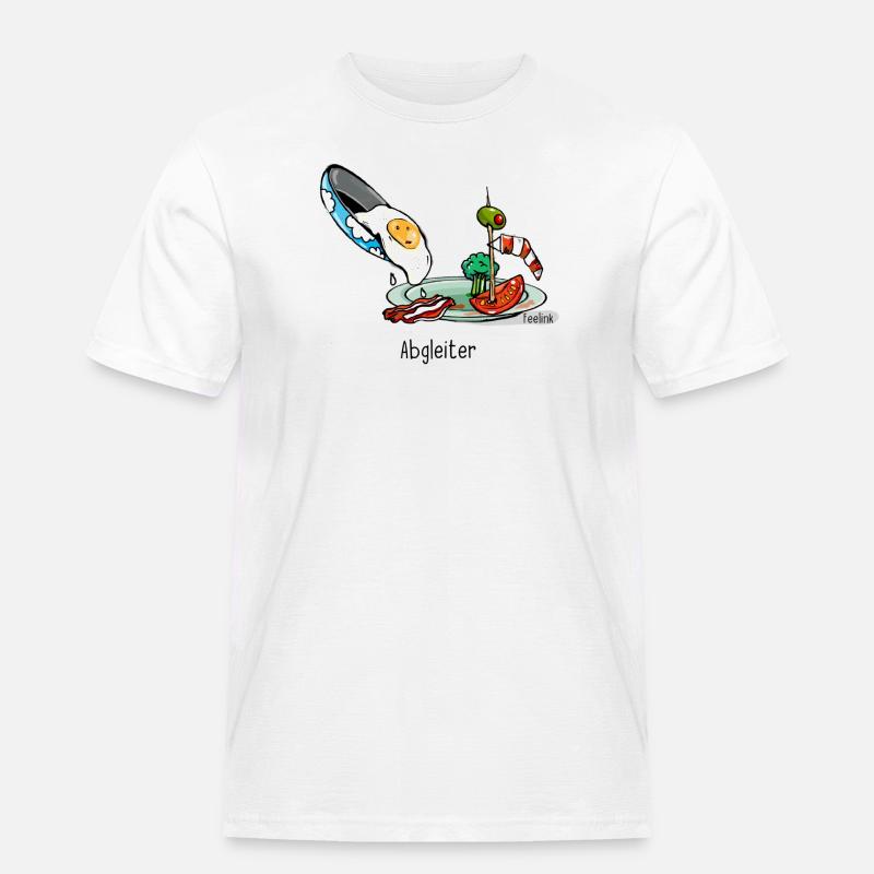 Paragliding Gleitschirm Pilot Vogel Ei - Männer Workwear T-Shirt - Weiß