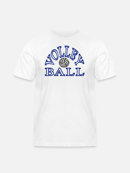 siatkówka - Männer Workwear T-Shirt - Weiß
