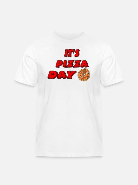 Pizza - T-shirt Workwear homme - blanc