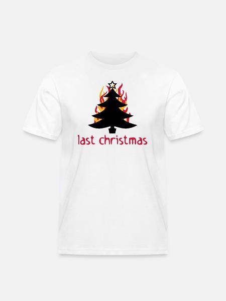 last christmas - Men's Workwear T-Shirt - white
