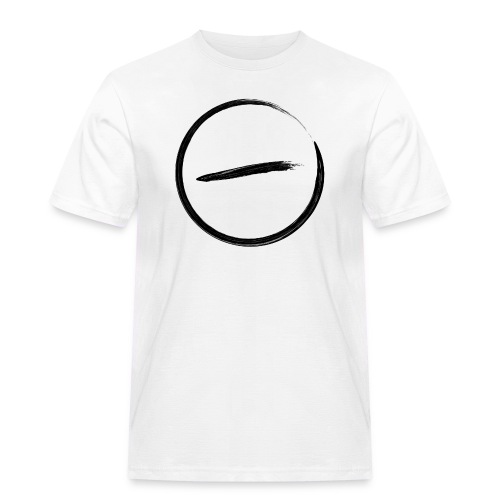Eins Kreis der Unendlichkeit - Männer Workwear T-Shirt