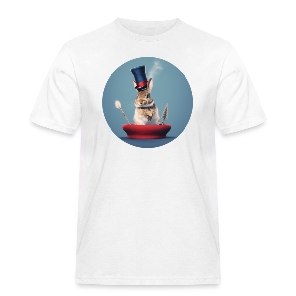Conversionzauber "Zauber-Bunny" - Männer Workwear T-Shirt