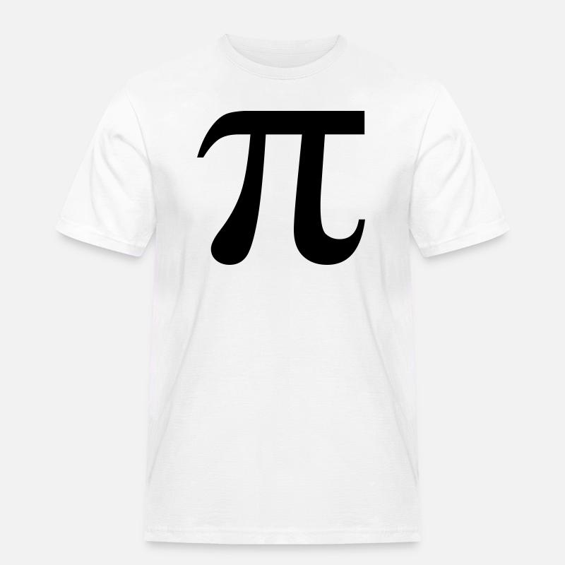 PI - Männer Workwear T-Shirt - Weiß