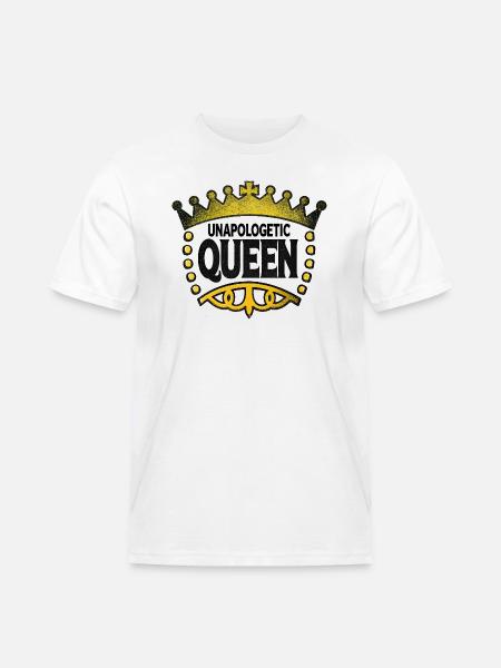 Unapologetic Queen - Men's Workwear T-Shirt - white