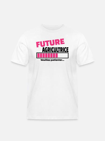 future agricultrice - T-shirt Workwear homme - blanc