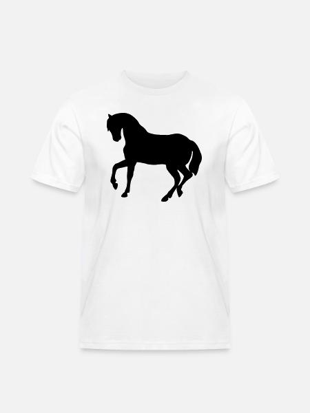 Cute Pony - Men's Workwear T-Shirt - white