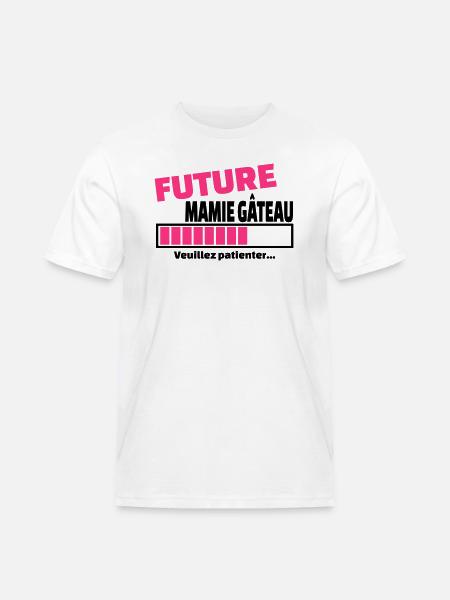 future mamie gâteau - T-shirt Workwear homme - blanc