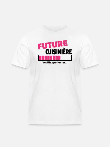 future cuisinière - T-shirt Workwear homme - blanc
