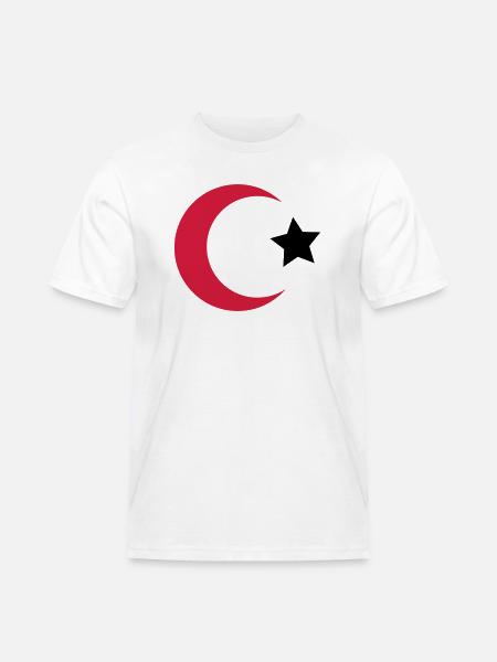 türkei - Männer Workwear T-Shirt - Weiß