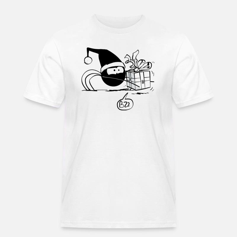 Beth die Spinne - Das Weihnachtsgeschenk - Männer Workwear T-Shirt - Weiß