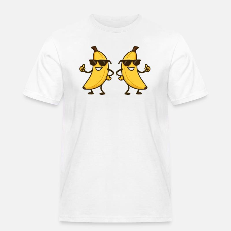 babane comic cool 2 - Männer Workwear T-Shirt - Weiß