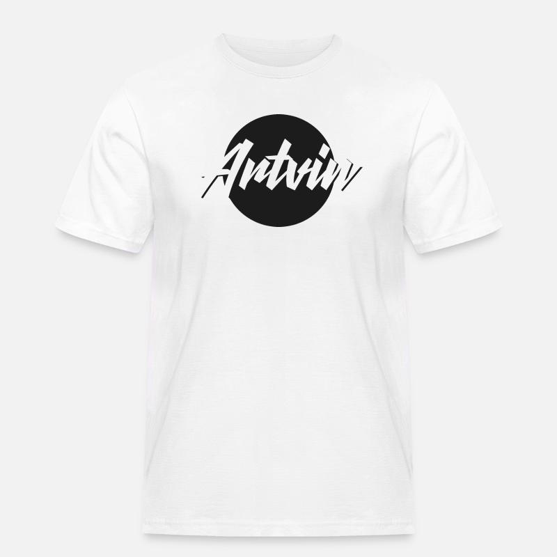 Artvin - Men's Workwear T-Shirt - white