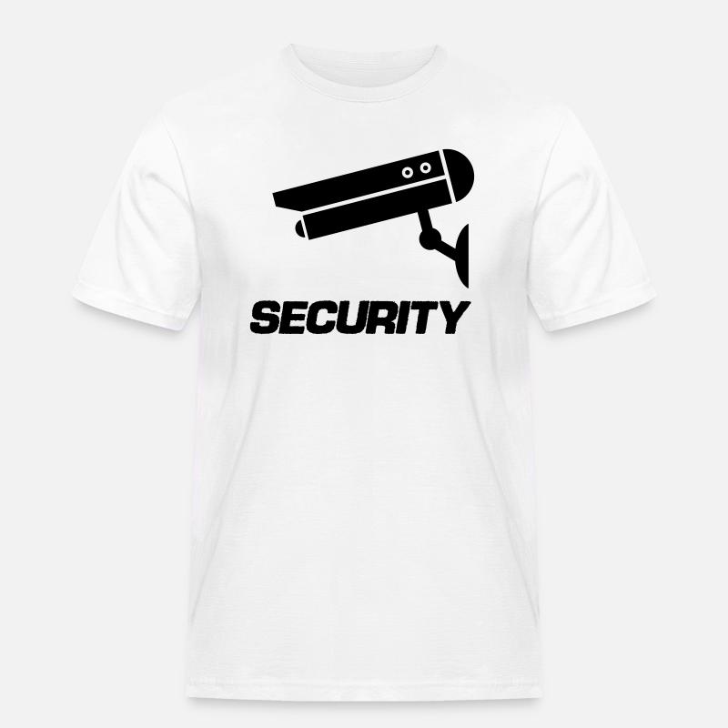 kamera icon security - Männer Workwear T-Shirt - Weiß