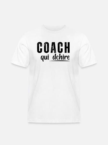 Coach Who - Men's Workwear T-Shirt - white