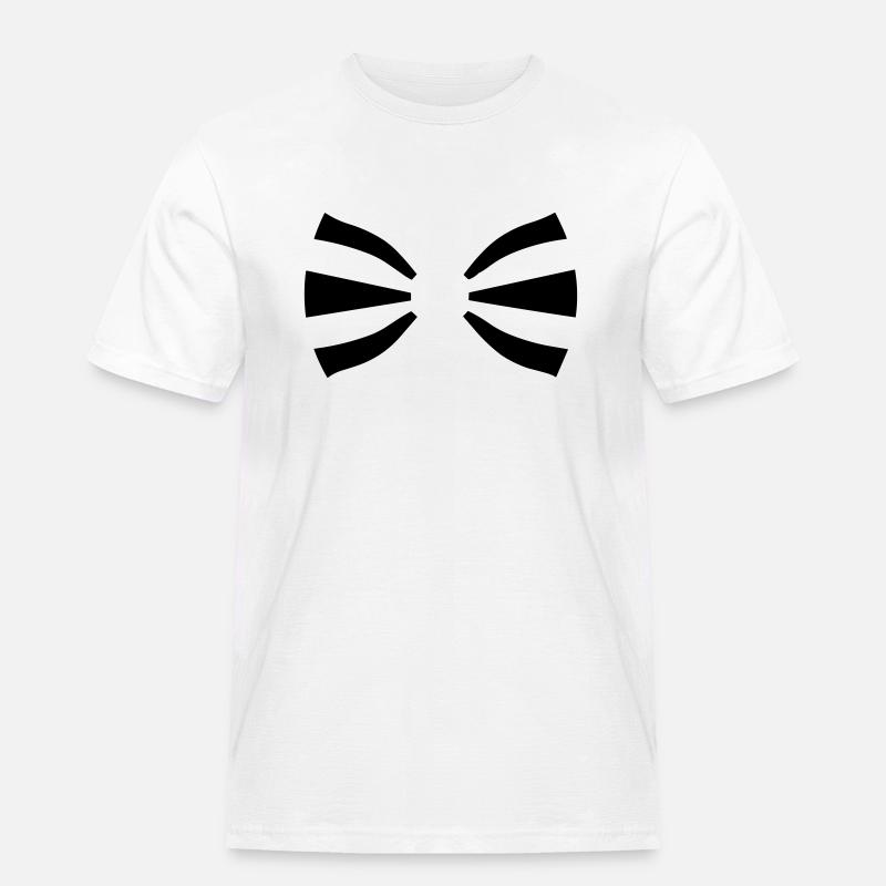 Binden - Männer Workwear T-Shirt - Weiß