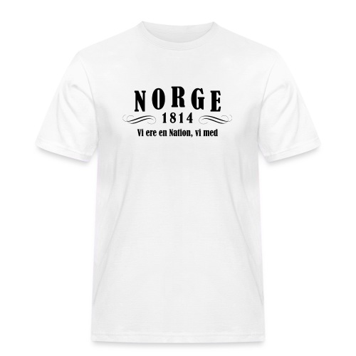 Norge 1814 - Workwear T-Shirt for menn
