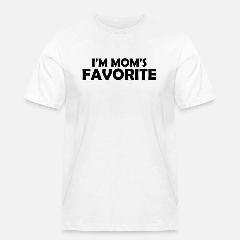 I m mom s - Männer Workwear T-Shirt - Weiß