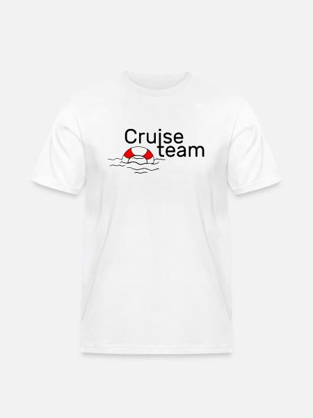 Cruiseteam - Männer Workwear T-Shirt - Weiß