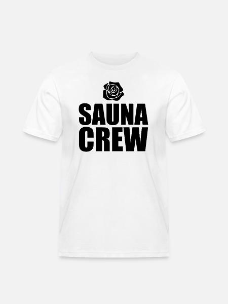 Sauna Wellness Spa - Männer Workwear T-Shirt - Weiß