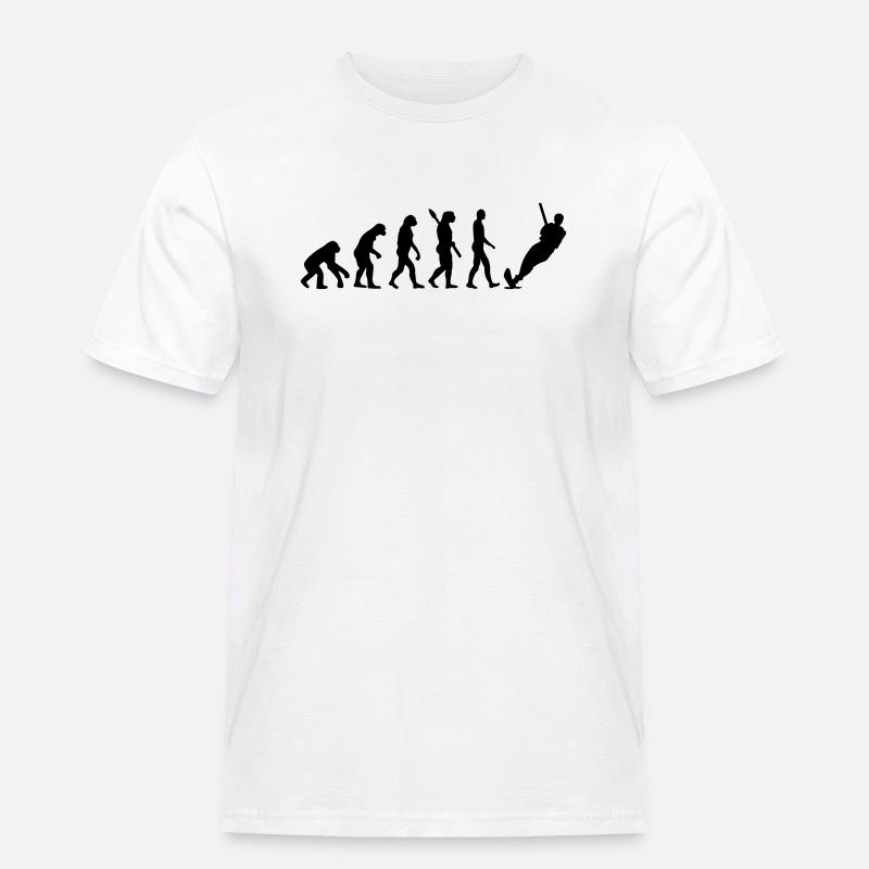 Evolution Water ski - Men's Workwear T-Shirt - white