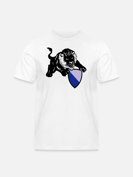 zürich löwe - Männer Workwear T-Shirt - Weiß