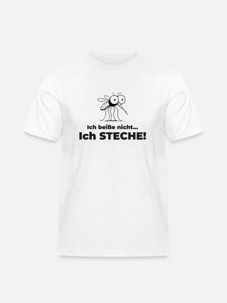 Stechmücke - Männer Workwear T-Shirt - Weiß
