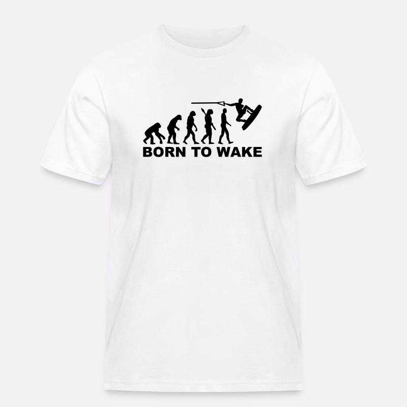Evolution Wakeboard - T-shirt Workwear homme - blanc
