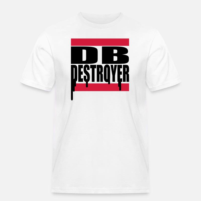 db_2f_2 - Männer Workwear T-Shirt - Weiß