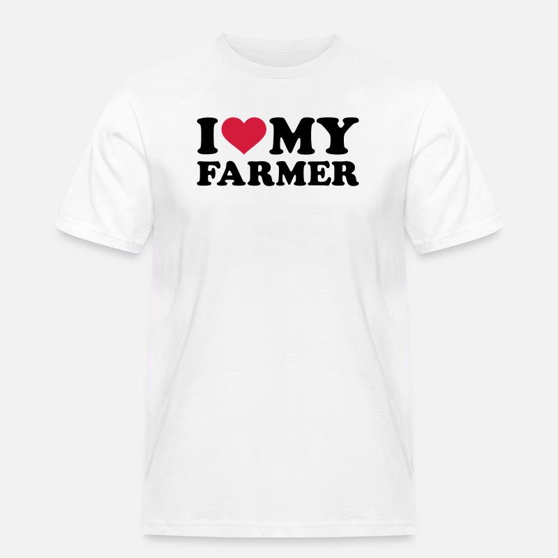Bauer - Männer Workwear T-Shirt - Weiß