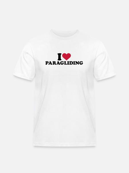 Paragliding - Männer Workwear T-Shirt - Weiß